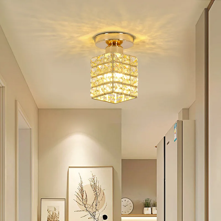 Golden luxury pendant light