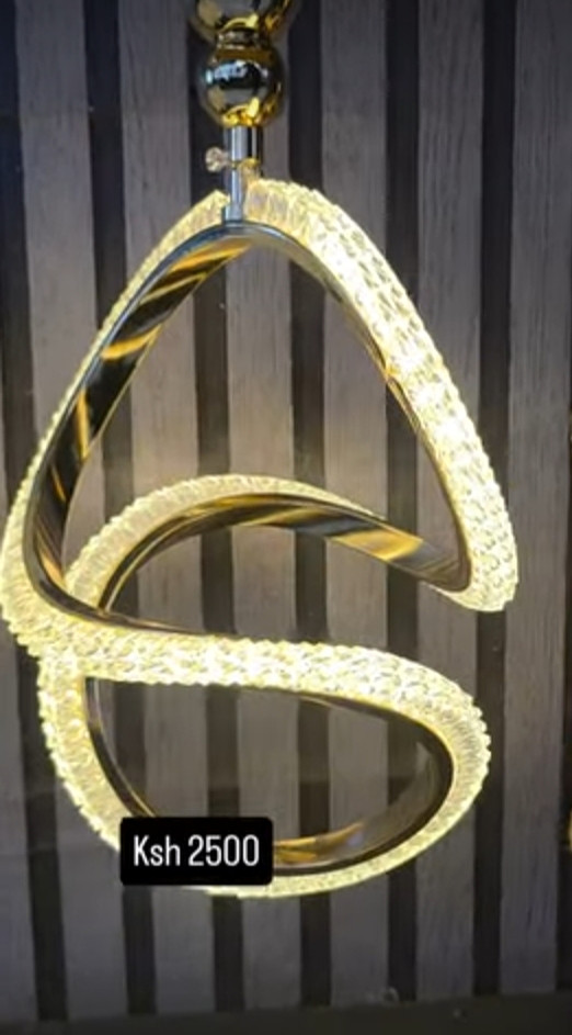 Modern minimalist tricolor pendant light 