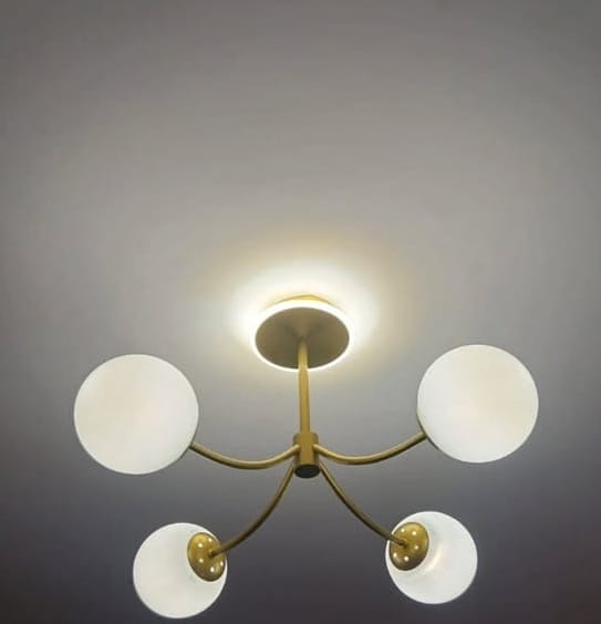 Modern Minimalist Tricolor Chandelier