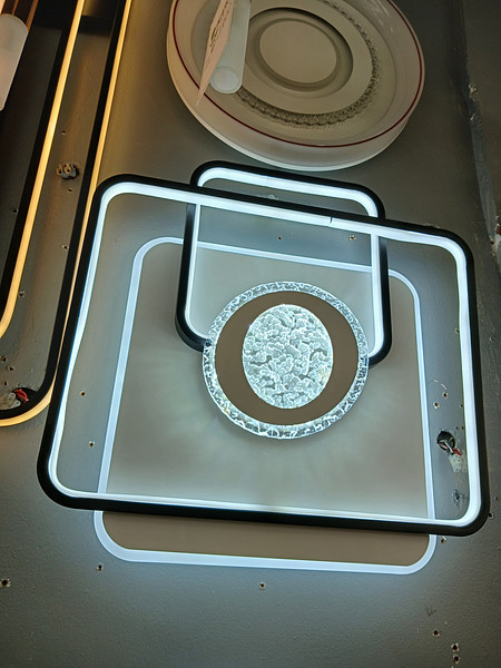 Modern Led Tricolor Ceiling Light 