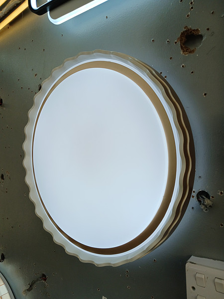 Modern tricolor ceiling light