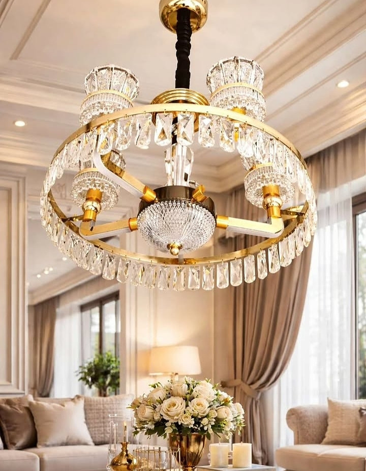 Crystal chandelier lights 