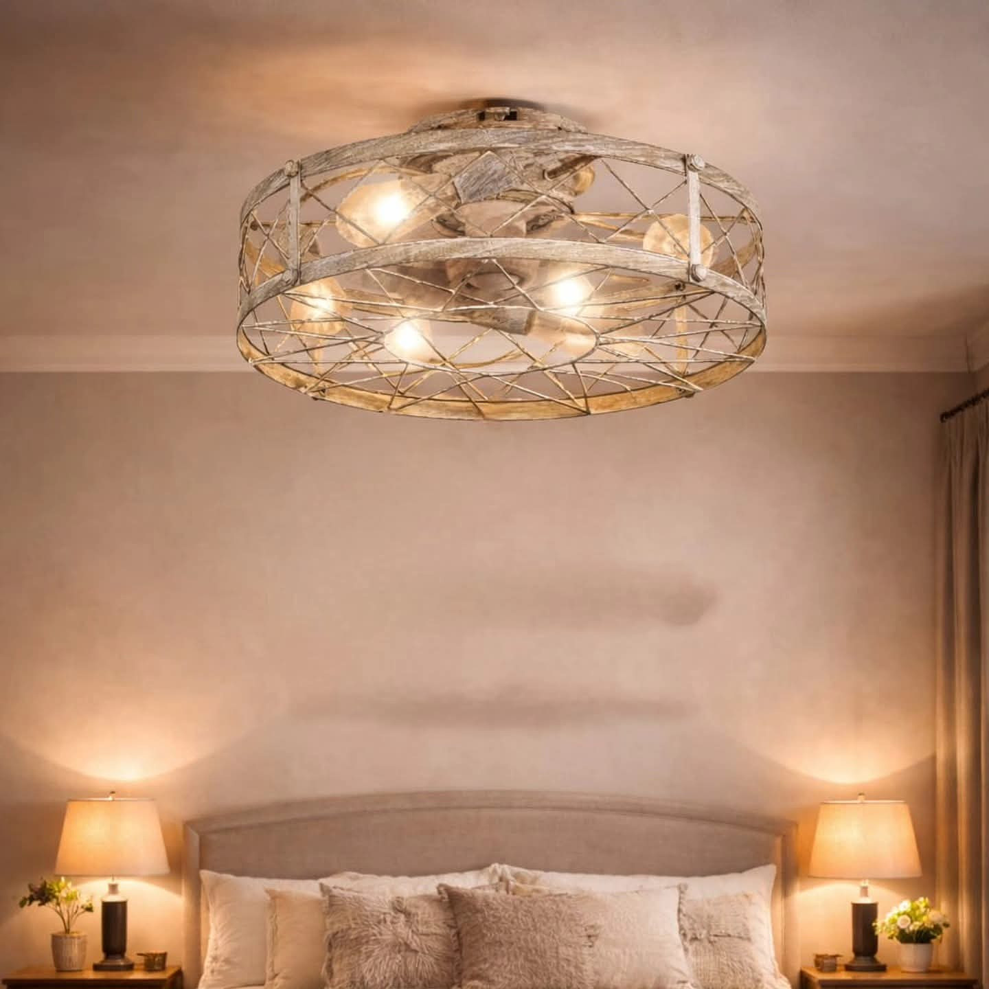 Fan chandelier 