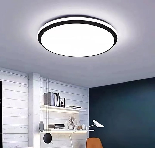 Modern minimalist tricolor ceiling light 